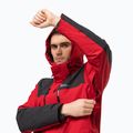 Jack Wolfskin Jasper giacca da pioggia da uomo rosso adrenalina 7