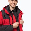 Jack Wolfskin Jasper giacca da pioggia da uomo rosso adrenalina 8