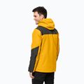Giacca da pioggia Jack Wolfskin Jasper burly yellow xt da uomo 2