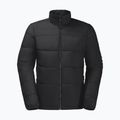 Jack Wolfskin Jasper, giacca da pioggia da uomo, nero 8