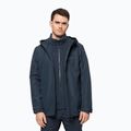 Jack Wolfskin giacca 3 in 1 da uomo Taubenberg blu notte 5