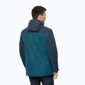 Jack Wolfskin giacca 3 in 1 da uomo Taubenberg blu corallo 2