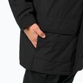 Jack Wolfskin giacca invernale da uomo Winterlager Parka nero 4
