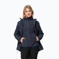Jack Wolfskin giacca Moonrise 3In1 donna blu notte 3
