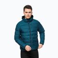 Piumino Jack Wolfskin da uomo Helium blu corallo
