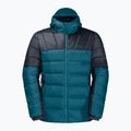 Jack Wolfskin piumino da uomo Nebelhorn Down Hoody blu corallo 6