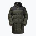 Piumino Jack Wolfskin Alex Long da uomo verde antico 4
