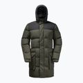 Piumino Jack Wolfskin Alex Long da uomo verde antico 5