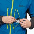 Jack Wolfskin giacca softshell da uomo Alpspitze Hoody blu pacifico 5