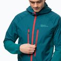 Jack Wolfskin giacca softshell da uomo Alpspitze Hoody blu corallo 3