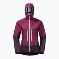 Jack Wolfskin giacca softshell da donna Alpspitze Hoody wild berry 10