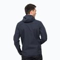 Jack Wolfskin giacca softshell da uomo Bornberg Hoody blu notte 2