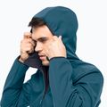 Jack Wolfskin Bornberg Hoody giacca softshell da uomo blu corallo 4
