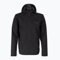 Giacca softshell Jack Wolfskin Bornberg Hoody nera da uomo 5