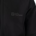 Giacca softshell Jack Wolfskin Bornberg Hoody nera da uomo 8