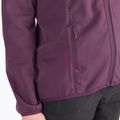 Giacca softshell Jack Wolfskin da donna Windhain Hoody grapevine 8