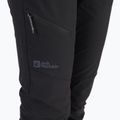 Pantaloni softshell Jack Wolfskin da donna Holdsteig nero 5