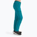 Pantaloni softshell Jack Wolfskin da donna Geigelstein blu corallo 3