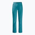 Pantaloni softshell Jack Wolfskin da donna Geigelstein blu corallo 8