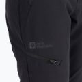 Pantaloni softshell Jack Wolfskin da donna Geigelstein nero 6