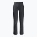 Pantaloni softshell Jack Wolfskin da donna Geigelstein nero 8