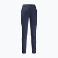 Pantaloni softshell Jack Wolfskin da donna Geigelstein Slim blu notte 7