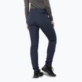 Pantaloni softshell Jack Wolfskin da donna Geigelstein Slim blu notte 2