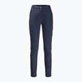 Pantaloni softshell Jack Wolfskin da donna Geigelstein Slim blu notte 7