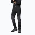 Pantaloni softshell Jack Wolfskin da uomo Ziegspitz nero