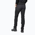 Pantaloni softshell Jack Wolfskin da uomo Ziegspitz nero 2