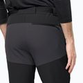Pantaloni softshell Jack Wolfskin da uomo Ziegspitz nero 4
