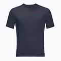 Jack Wolfskin T-shirt da trekking da uomo Tech blu notte 3