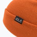 Jack Wolfskin Berretto autunno-inverno a coste arancione 3