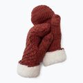 Guanti invernali da donna Jack Wolfskin Highloft Knit autunno rosso