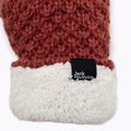Guanti invernali da donna Jack Wolfskin Highloft Knit autunno rosso 4