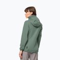 Jack Wolfskin Stormy Point 2L giacca antipioggia da donna verde picnic 2