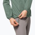 Jack Wolfskin Stormy Point 2L giacca antipioggia da donna verde picnic 5
