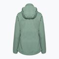Jack Wolfskin Stormy Point 2L giacca antipioggia da donna verde picnic 7