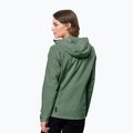 Jack Wolfskin giacca da pioggia da donna Pack & Go Shell verde picnic 2