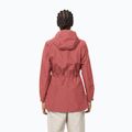 Jack Wolfskin Parka Dakar donna mackintosh rosa sbiadito 2