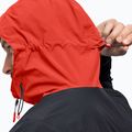 Giacca antipioggia Jack Wolfskin Go Hike strong da uomo di colore rosso 6