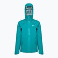 Jack Wolfskin Highest Peak, giacca da pioggia da donna, blu piastrella 6