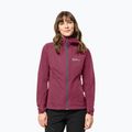 Jack Wolfskin Highest Peak giacca da pioggia da donna rosso sangria