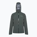 Giacca antipioggia Jack Wolfskin Highest Peak donna verde ardesia 6