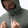 Giacca da pioggia Jack Wolfskin da uomo Kammweg 3L Jkt M verde geco 3