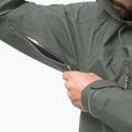 Giacca da pioggia Jack Wolfskin da uomo Kammweg 3L Jkt M verde geco 4