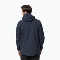 Jack Wolfskin giacca da pioggia da uomo Elsberg 2.5L blu notte 2