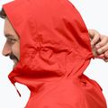 Jack Wolfskin giacca da pioggia da uomo Elsberg 2.5L rosso forte 3