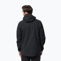 Jack Wolfskin giacca da pioggia da uomo Elsberg 2.5L nero 2
