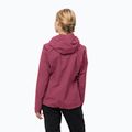 Jack Wolfskin giacca da pioggia da donna Elsberg 2.5L rosso sangria 2